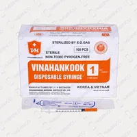 Bơm tiêm insulin sử dụng 1 lần Vinahankook 1ml U100