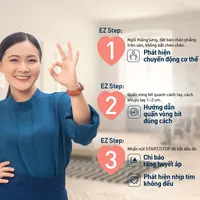 Máy đo huyết áp tự động Omron HEM-7180 ( EZ Lite)
