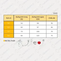 Ống mở khí quản 2 nòng có bóng, có cửa sổ MERA SOFIT D-CF