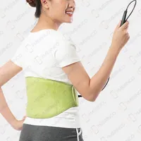Đai chườm thảo dược lưng bụng làm nóng bằng điện Hapaku