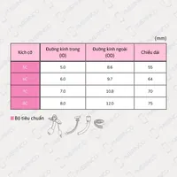 Ống mở khí quản 2 nòng có bóng MERA SOFIT D-C