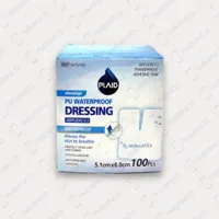 Băng keo cố định kim luồn không thấm nước không gạc Adflex - IV 5.1cmx6cm