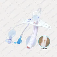 Ống mở khí quản 2 nòng có bóng, có cửa sổ kèm ống hút trên bóng MERA SOFIT D-CFS