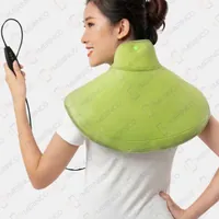 Đai chườm thảo dược vai gáy cổ làm nóng bằng điện Hapaku