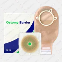 Bộ túi hậu môn nhân tạo HMNT 2 mảnh Ostomy Care (khóa cuộn)