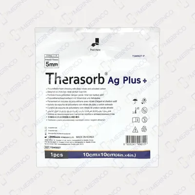 Gạc xốp tẩm bạc kháng khuẩn Therasorb® Ag Plus 10cmx10cm (1 miếng)