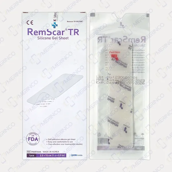 Miếng dán silicone trị sẹo lồi, sẹo thâm RemScar® TR 3.5cmx15cm