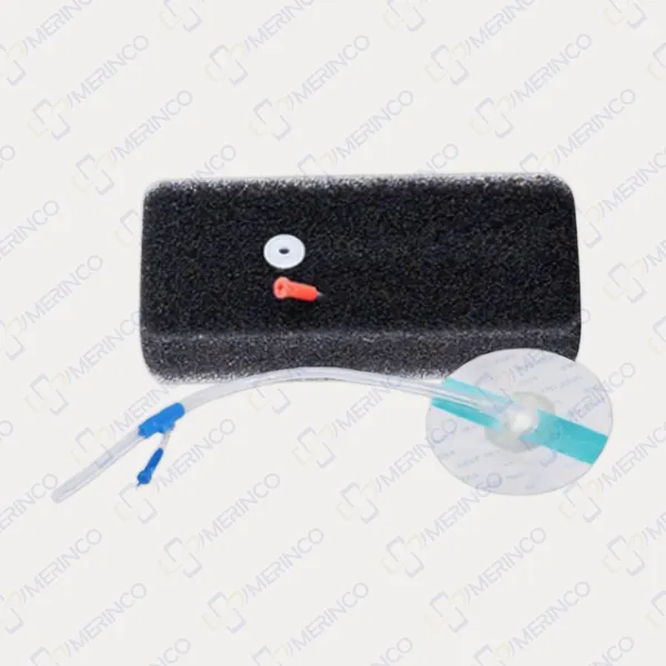 Bộ gạc xốp phủ vết thương trong điều trị áp lực âm kèm chức năng rửa  MJ-03