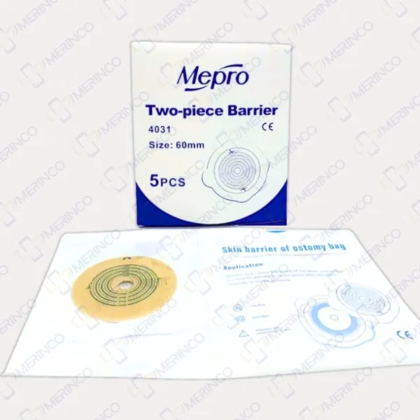 Đế rời Túi hậu môn nhân tạo 2 mảnh viền vải không dệt Mepro (1 hộp)