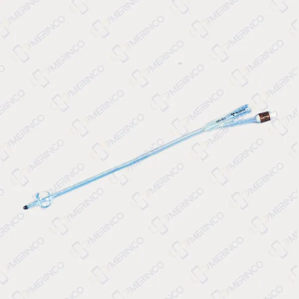 Ống thông tiểu sonde tiểu foley silicon 2 nhánh sử dụng dài ngày Yushin