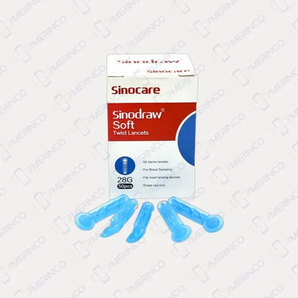 Kim chích máu Sinodraw dùng cho máy đo đường huyết Sinocare (50 kim)