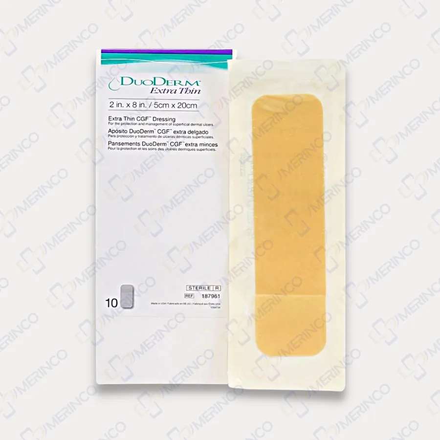 Băng dán vết thương DuoDerm Extra Thin 5cmx20cm, Miếng dán mụn hydrocolloid