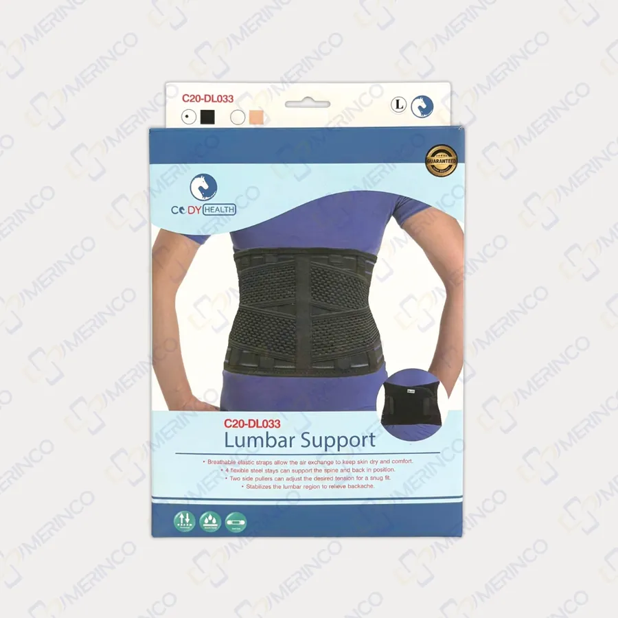 Đai lưng cố định cột sống CODY hỗ trợ bảo vệ, giảm đau thắt lưng