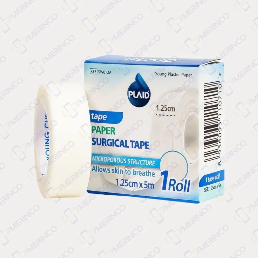 Băng keo cuộn giấy dành cho da nhạy cảm Young Plaster-Paper màu trắng 1.25cmx5m