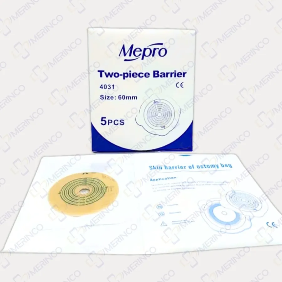 Đế rời Túi hậu môn nhân tạo 2 mảnh viền vải không dệt Mepro (1 hộp)