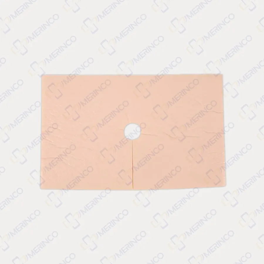 Gạc xốp đặt xung quanh ống mở khí quản 7cmx11cm